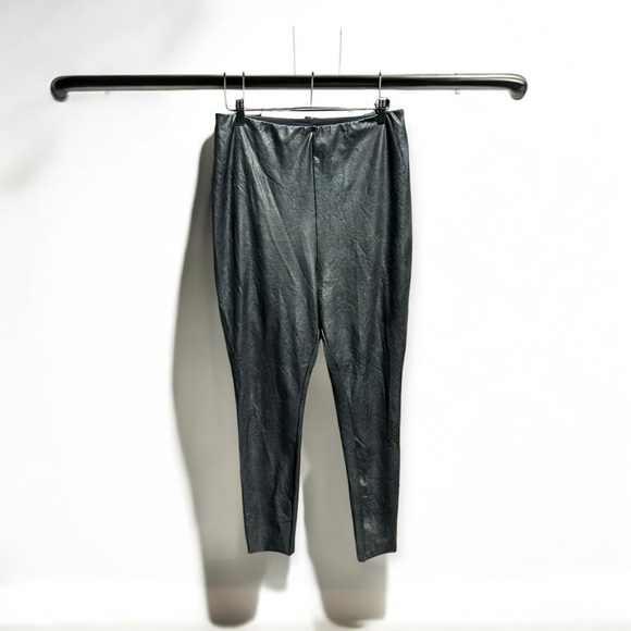 🌻NEW COMMANDO Black Perfect Control Faux Leather Leggings Size 3X - Picture 2 of 10